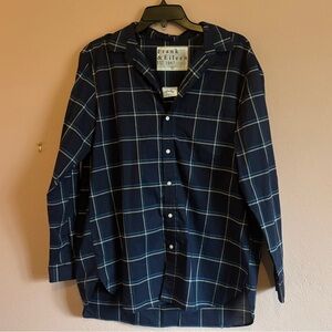 Frank & Eileen Joedy Italian boyfriend button-up